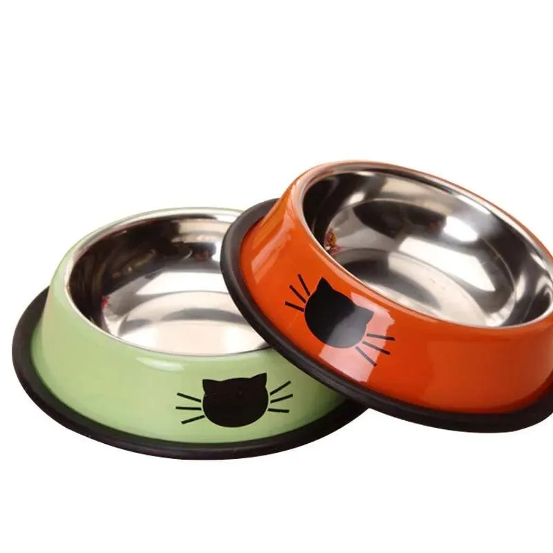 Non-slip Stainless Steel Pet Bowl