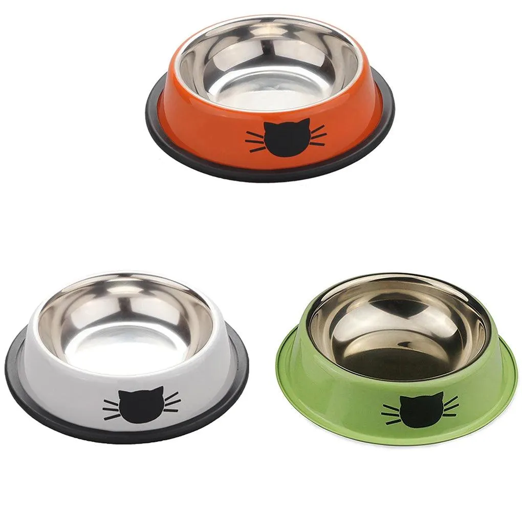 Non-slip Stainless Steel Pet Bowl