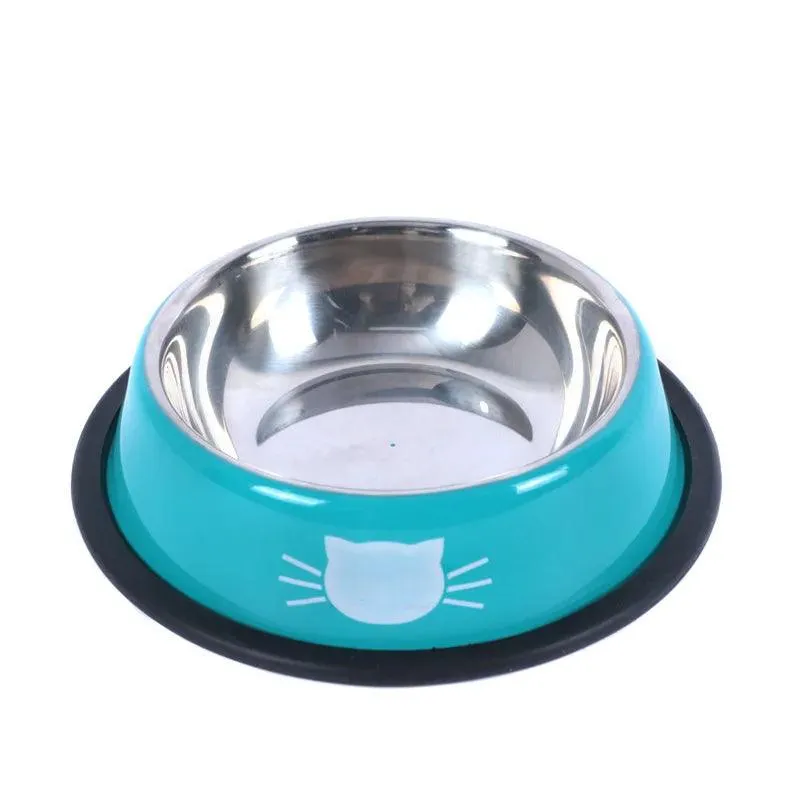 Non-slip Stainless Steel Pet Bowl