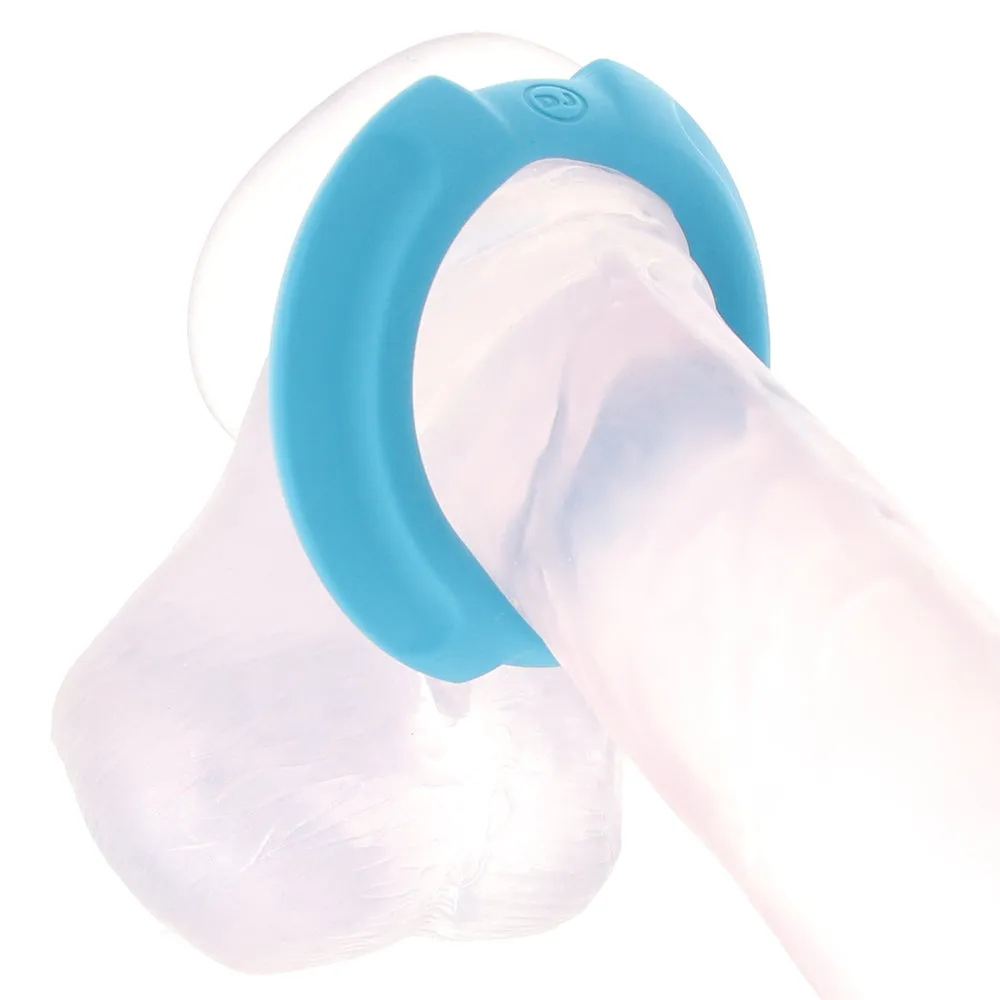 Optimale FlexiSteel 35mm Cock Ring in Blue