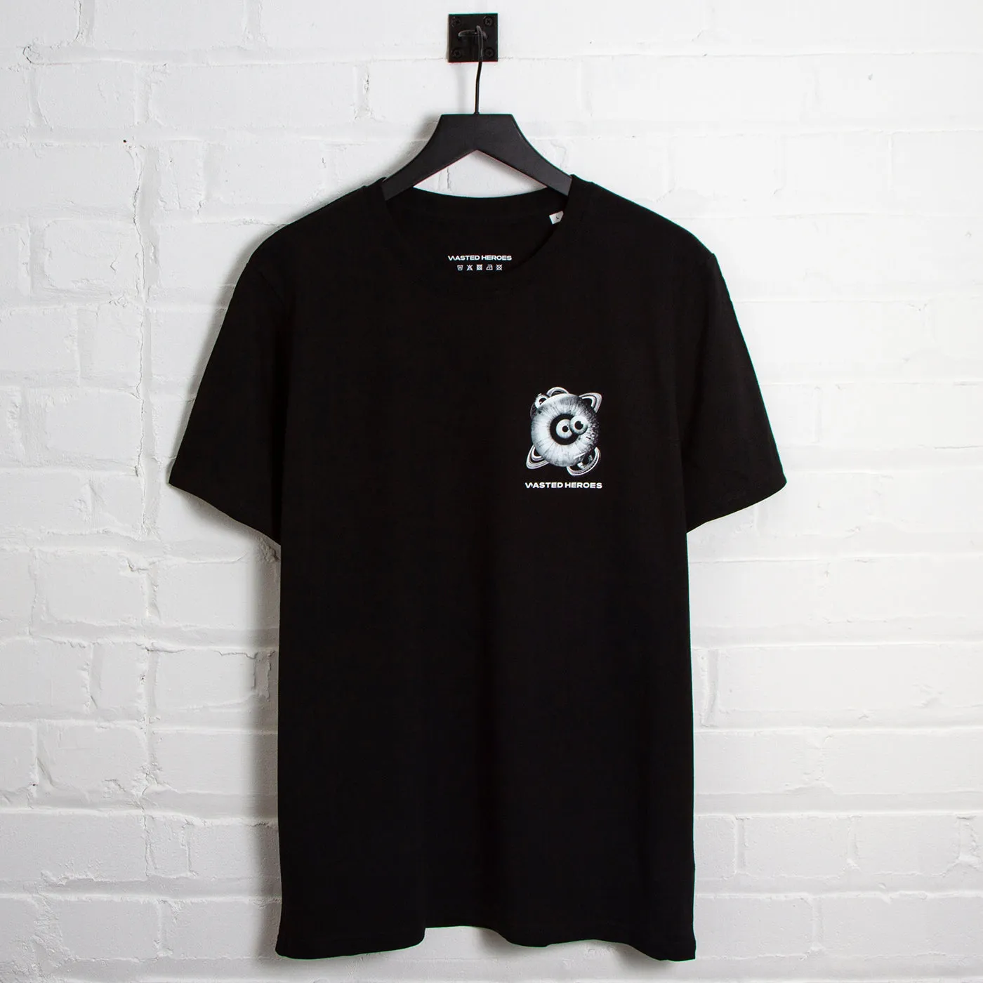 Orbital 001 Back Print - Tshirt - Black