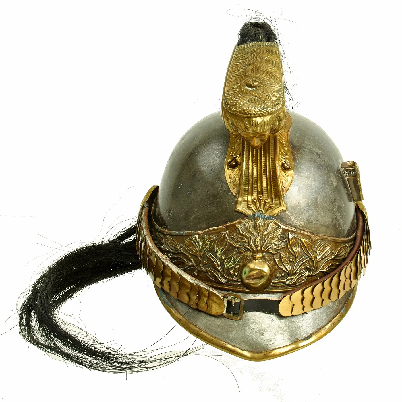 Original French Model 1874 Cuirassier Helmet