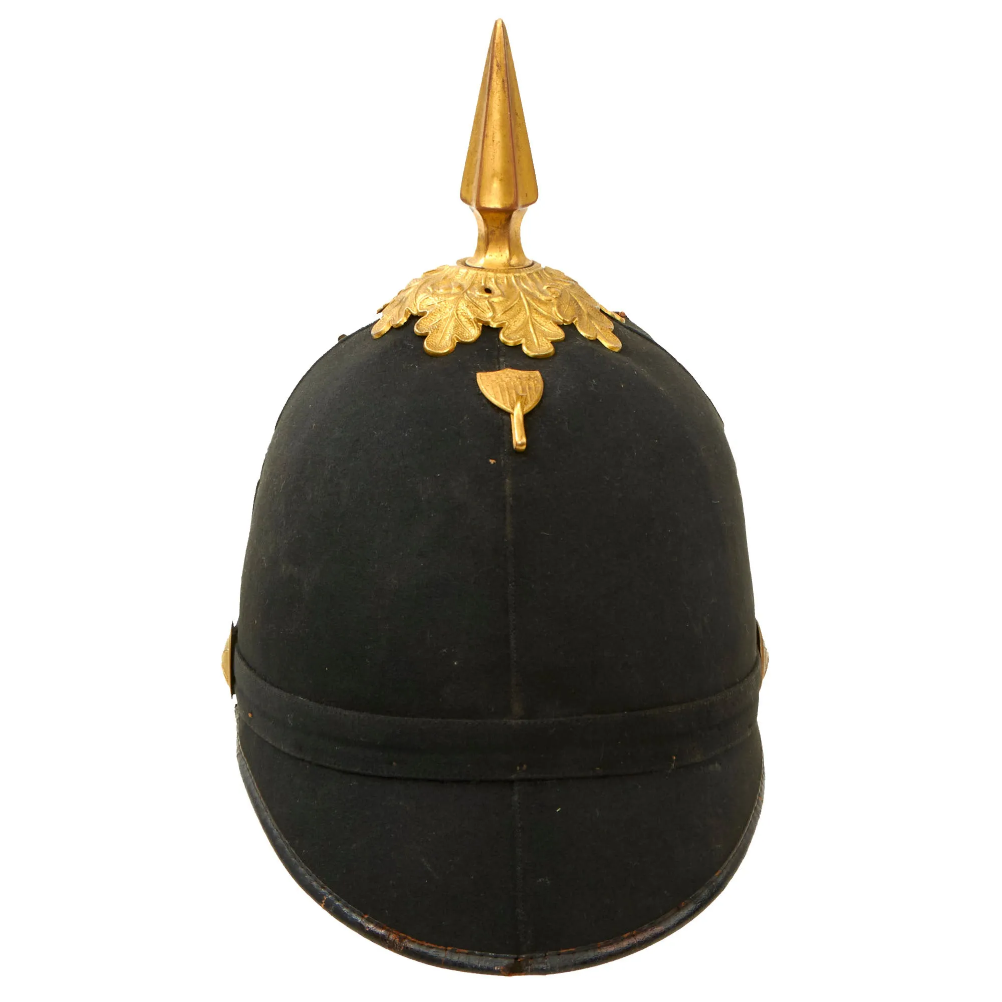 Original U.S. 22nd New York State National Guard Model 1881 Infantry Dress Spiked Pith Helmet by Ridabock & Co.