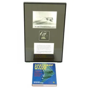 Original U.S. Artifacts from Crashed Northrop YB-49 Flying Wing Experimental Bomber with Book and Signed Photograph