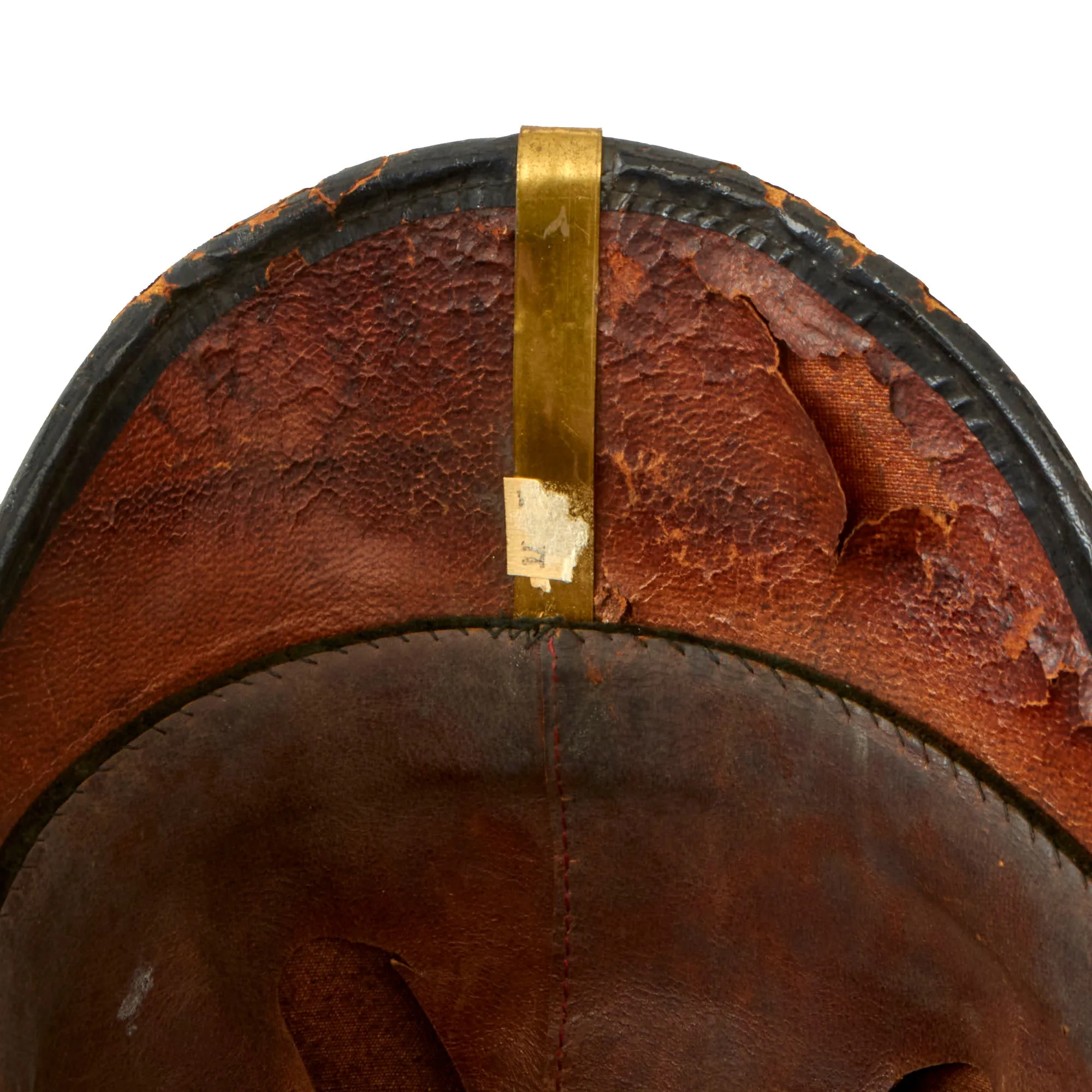 Original U.S. Indian Wars 1881 Model New York Cavalry Regiment Dress Helmet With Plume - Size 6⅞