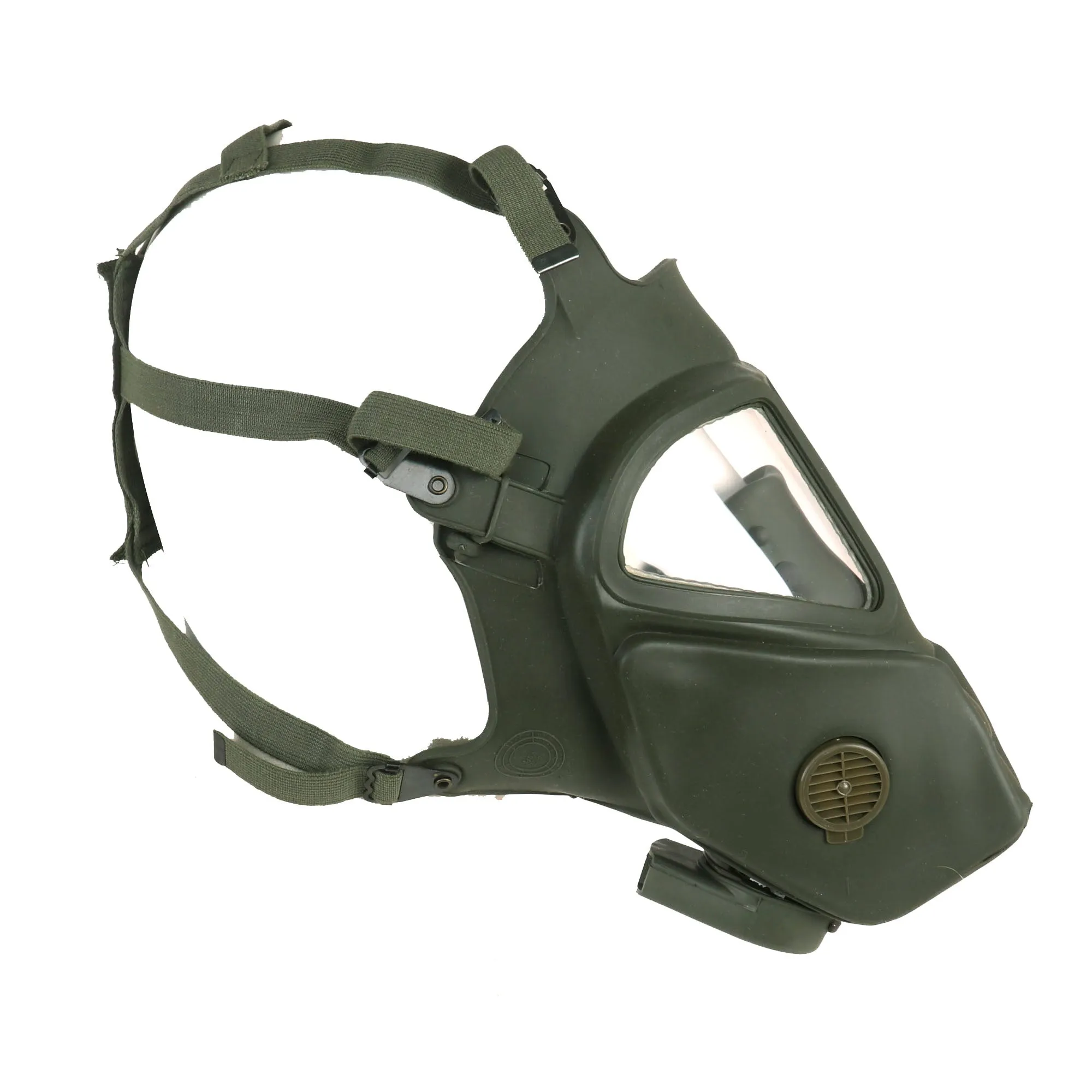 Original U.S. Vietnam War Experimental XM28E4 Grasshopper Riot Control Agent Gas Mask Unissued in Original Packaging - Dated 1969