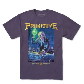 Primitive x MegaDeath Rust In Peace T Shirt Purple