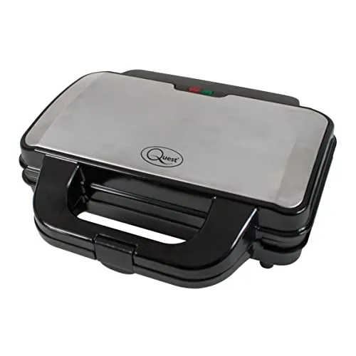 Quest 35630 Deep-Fill Sandwich Toastie Maker / Non-Stick Easy Clean / Makes 2 Deep Toasties / Student Kitchen Essential