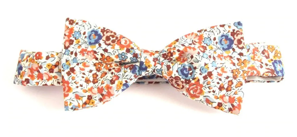 Ready Tied Bow Made of Liberty Fabric