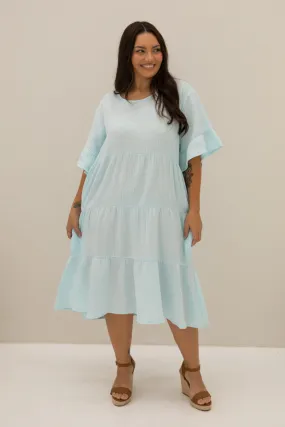 Sofia Dress | Powder Blue | FINAL SALE