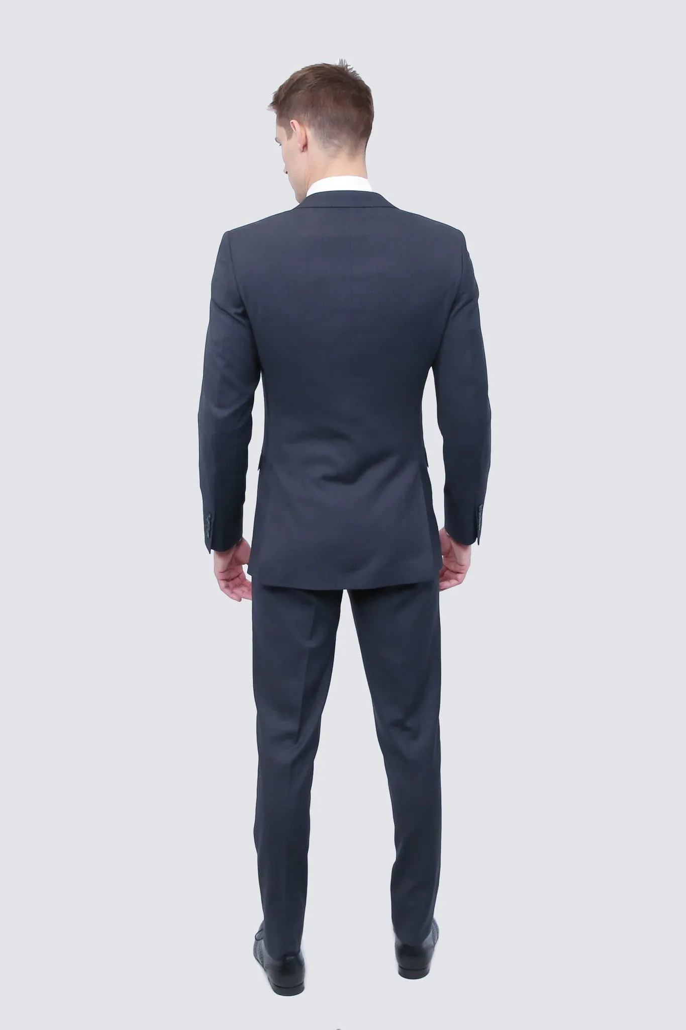 Tailor's Stretch Blend Suit | Charcoal Grey Modern or Slim Fit