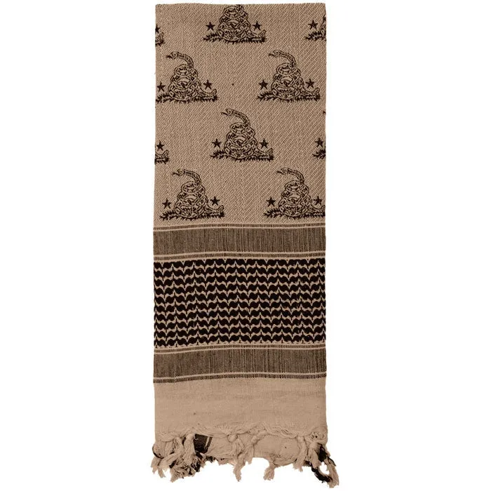 Tan - Snake Shemagh Tactical Desert Scarf