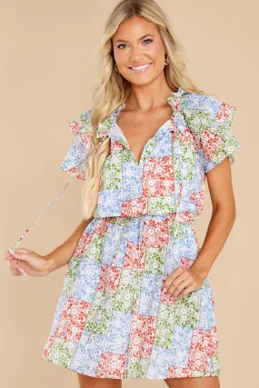 Tinsley Ditsy Patchwork Dress