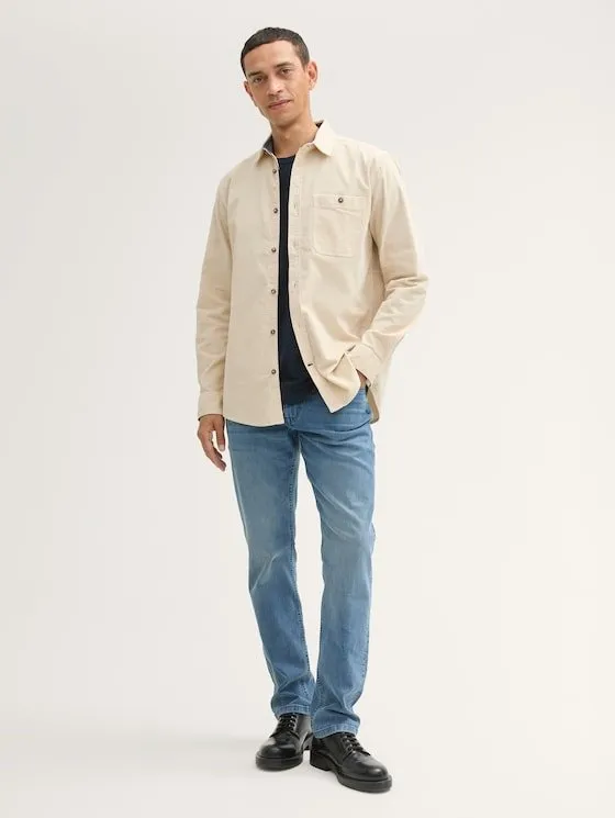 TOM TAILOR - Stretch Corduroy Shirt - 1042658