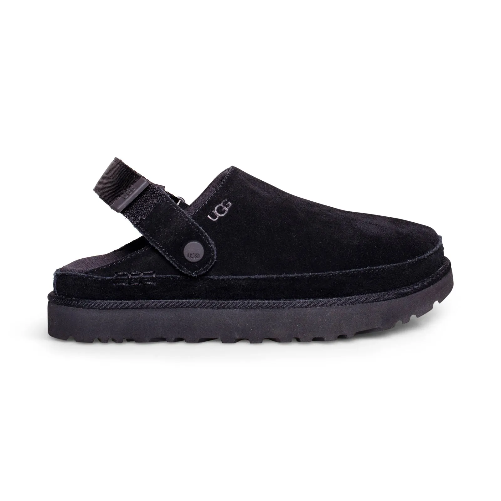 UGG Goldenstar Clog Black Sandals - Women's