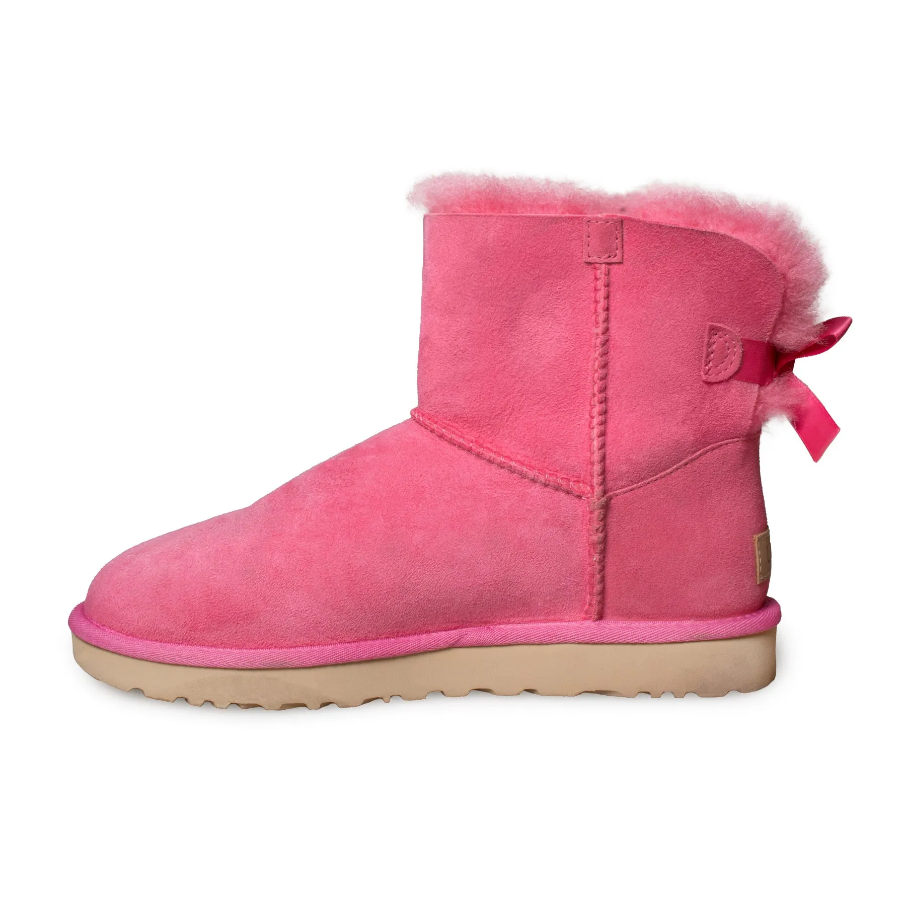 UGG Mini Bailey Bow II Pink Blossom Boots - Women's