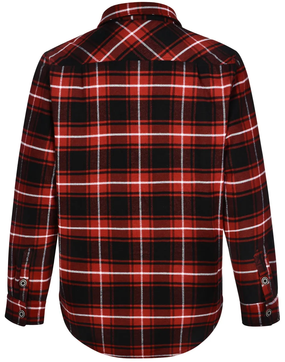 Unisex Quilted Flannel Shirt-Style Jacket - WT07