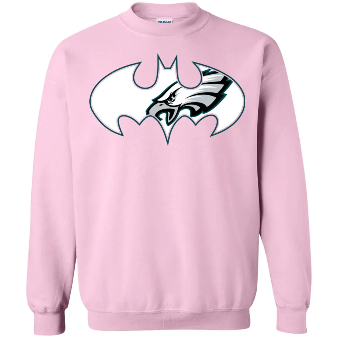 We Are The Philadelphia Eagles Batman Nfl Mashup Crewneck Pullover Sweatshirt