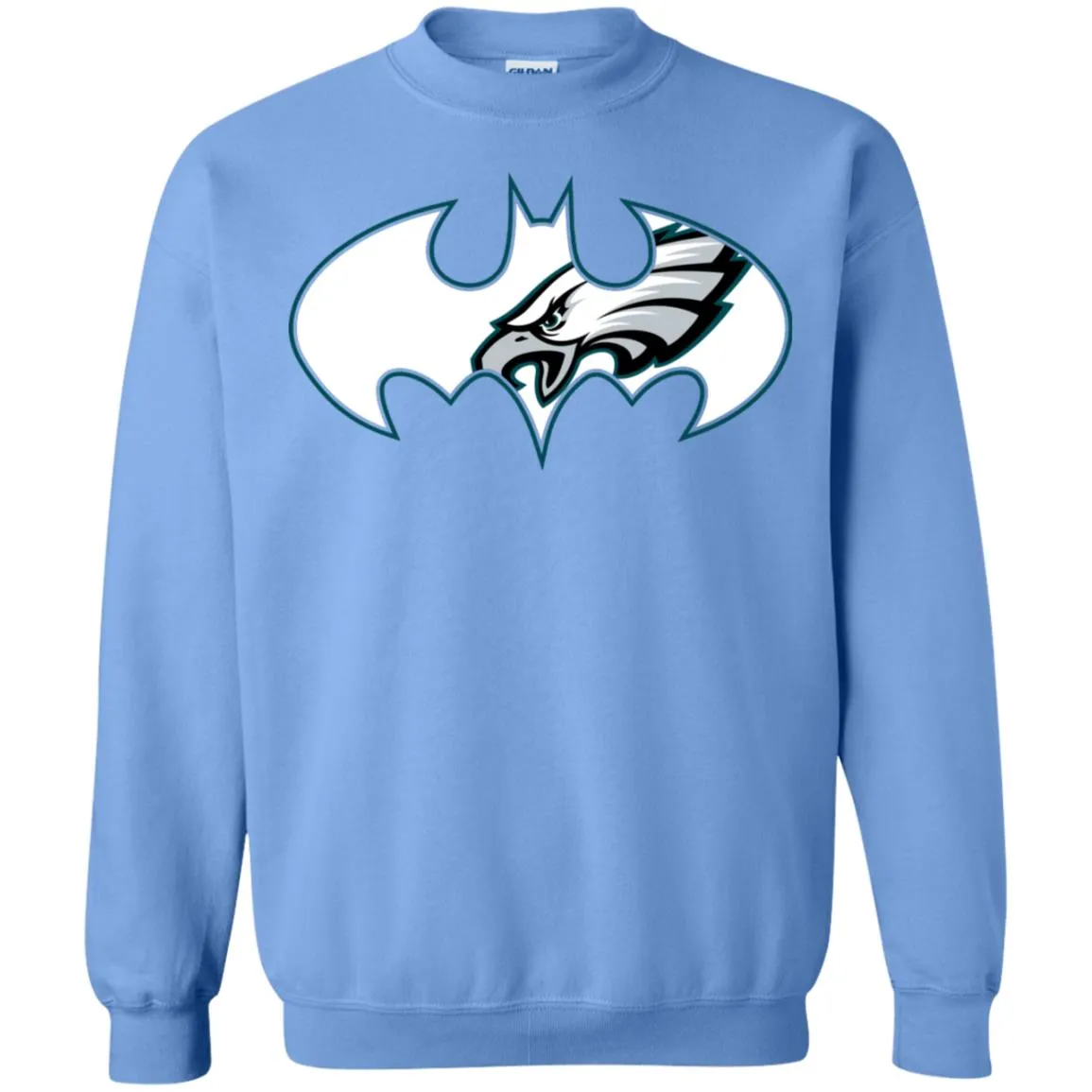 We Are The Philadelphia Eagles Batman Nfl Mashup Crewneck Pullover Sweatshirt