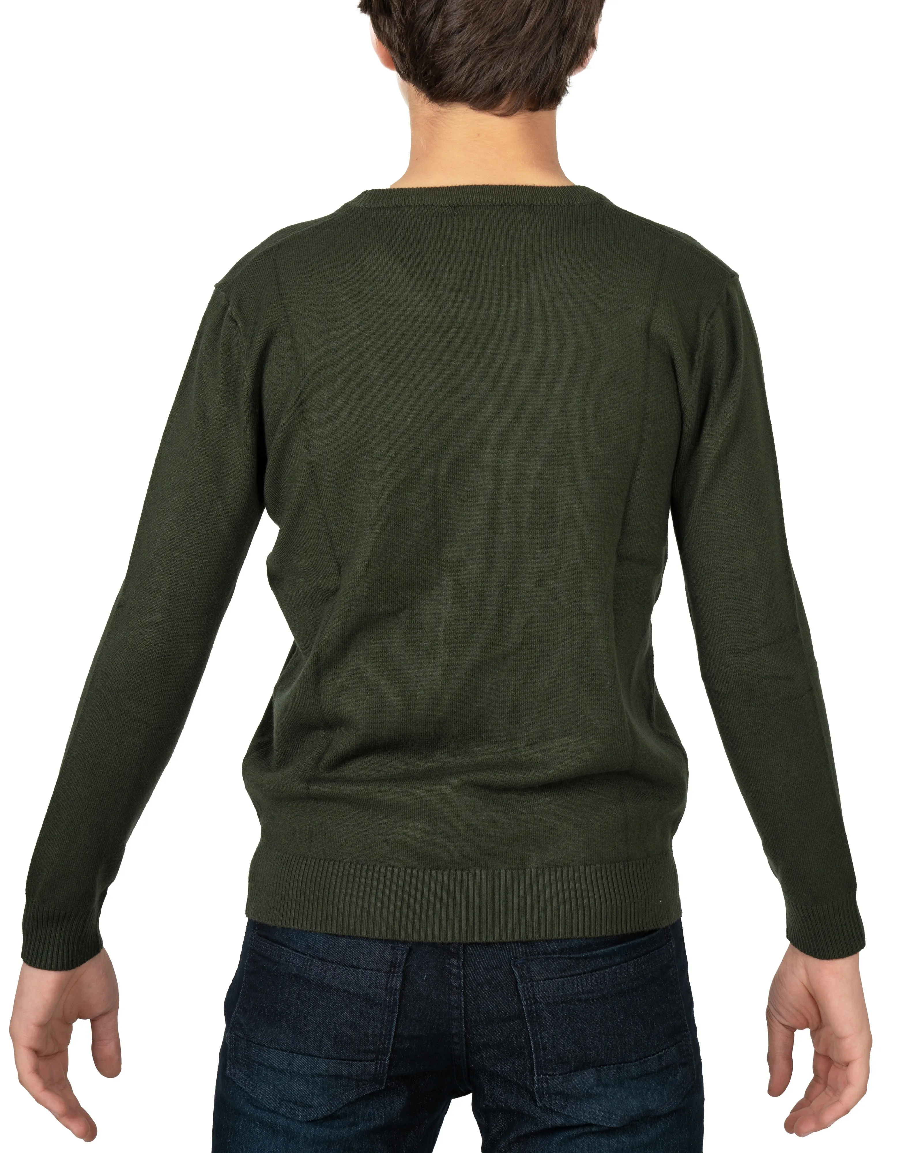 X RAY Big Boys and Kids Soft Slim Fit Middleweight Pullover Sweaters Basic Crewneck Sweater