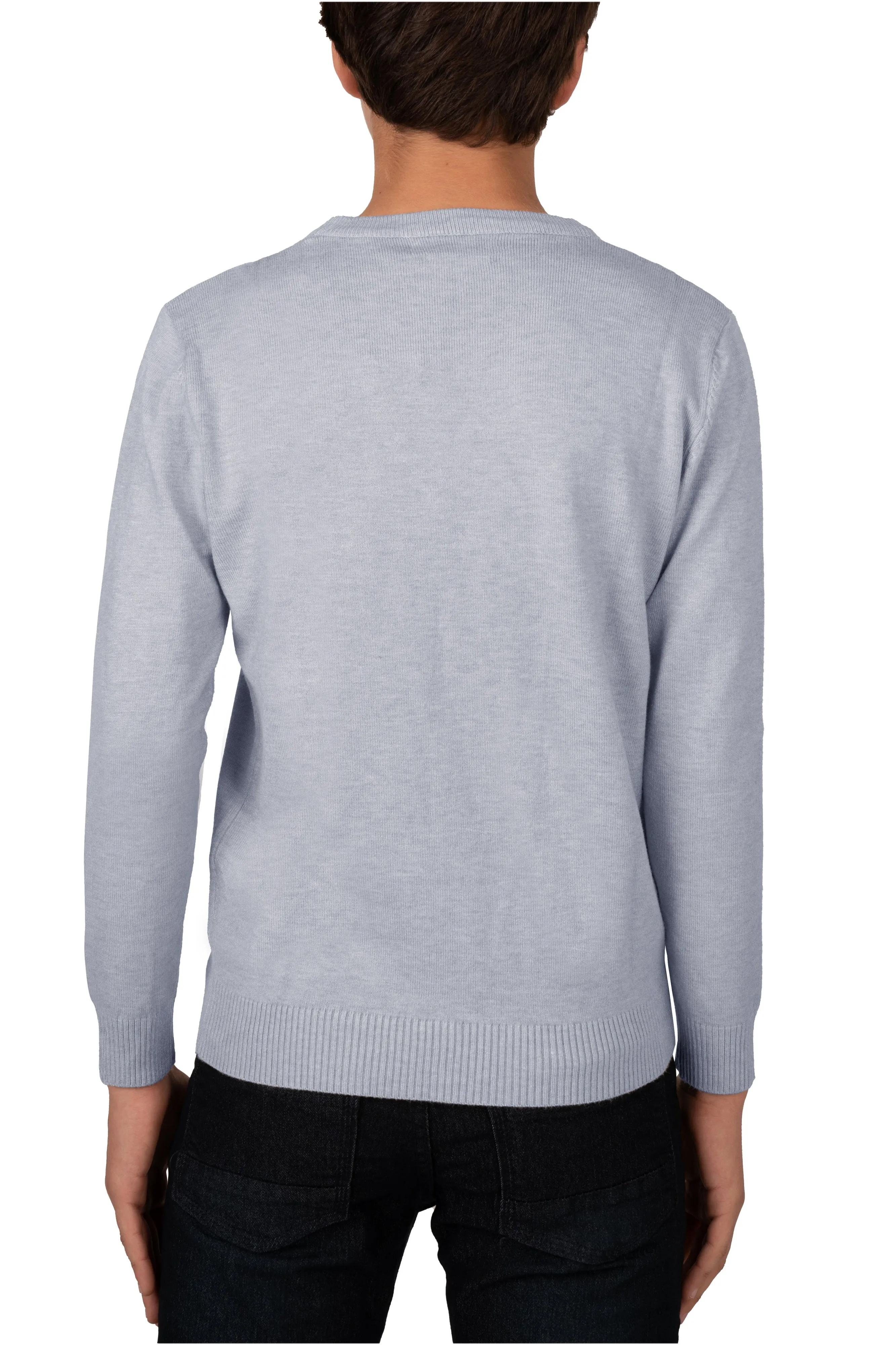 X RAY Big Boys and Kids Soft Slim Fit Middleweight Pullover Sweaters Basic Crewneck Sweater